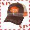 Flat Embroidery Custom Trucker Hat with Snap Closure