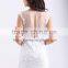 Open Back See Through Sexy Revealing Evening Dress For Bridesmaid Short Wedding Dress