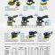 6" Velcro pad self vacuum air sander