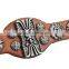 BOSHIHO leather bangle bracelet/leather gold bracelet