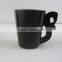 Wholesale glasses black shot glass black drinking wine glass mini black shot glass