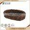 Simple Cheap Hanging Natural Accept OEM rustic hinging stacking wicker basket storage