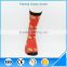 Unisex red cartoon pattern funny couple tube socks