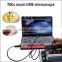 portable 50X-700X CMOS USB2.0 waterproof 4led digital camera for microscopes