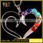 Factory price stainless steel seven chakras yoga jewelry religious engraved pendant