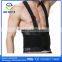 Top selling adjustable neoprene back support brace with double straps