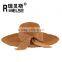 Wholesale Hat Beach Lady Hat for Women Paper Straw Hat