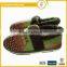 Good Quality Embroidered Waffle Open Toe Home Slipper