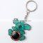 Custom eco-friendly promotional injection rubber keychain