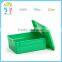 2016 colorful export north America food grade storage box plastic