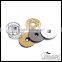 Chameleon 316L Stainless Steel Antique Forged Assembly Ring with Screw Design Plate