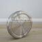 Wholesale handmade glassware high borosilicate clear glass cookie jar 1200ml N6047