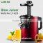 2016 the latest AC motor 43RPM stainless steel housing slow juicer,tomato juicer