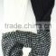 Various styles best price white dotted knitted neckwear