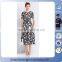 2016 Fashion Ladies Designer Floral Dress Women Casual Dress