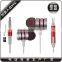 Factory sale GHC brand earphone with a microphone for phone call