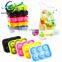 6 Cavities Ball Shape Silicone Ice Cube Tray