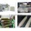Aluminum foil roll to roll slitting and rewinding machine