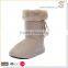 Professional manufacture cheap knit snow boots
