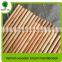 Garden cleaning tools varnished smooth wooden handle stick for rake and shovel