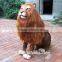 realistic fur lion themed gifts small life sized plastic animals