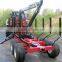 log grapple trailer timber