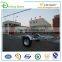 Galvanized semi boat trailer