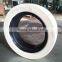 White Smooth Solid Tire Type And ISO Certification Tire for Lifing Platform