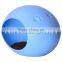 Pet Cat Egg Shaped Pod Sleeping Bed House - Blue