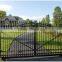 aluminum/ Luxury wrought iron garden door outdoor/courtyard gate iron craft main gate double security gates