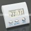 Wireless Electronic LCD Digital Temperature Tester Thermometer Hygrometer Temperature Humidity Meter Clock Magnetic