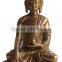 brass buddha statue
