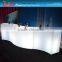 led bar furniture,led plastic color changing table