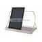Multifunctional metal rack 3 compartments divided rectangle concrete container