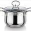 Stainless Steel Induction Bottom Soup Pot 24cm