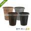 morden plain coloful restaurant cheap fiberglass garden flower pot