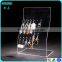 28 holes clear acrylic Jewelry earring Display stand, 12 pairs acrylic L shape earring dispaly