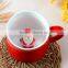 Santa snowman christmas tree coffee mug for Christmas