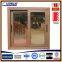 Horizontal Grilled Aluminium Sliding Windows Fireproof Push - Pull Window For Room