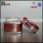 aluminum jar cosmetic 30g screw cap