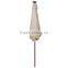 Hot Sale Outdoor Steel Frame Patio Solar Umbrella with LED light
