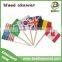 Party flag decorative picks with promotion price