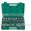 Berrylion best Quality 32pcs Socket Set Chorme-Vanadium Steel Socket Tool Set