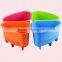 Food Grade Kitchenware Triangle Plastic Rice Colander