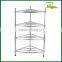 Metal Stainless steel shelf storage rack household