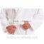 Unisex White Polar Fleece Robes