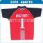Custom short sleeve rugby shirts superman rugby shirt