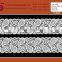 Classical embroidered eyelet dentelle lace trimming fabric for garments