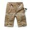 Wholesale mens cargo pants with side pockets , men's cargo short pants , men summer short pants