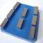 Diamond frankfurt metal abrasive for stone slab grinding- marble panel polishing tools in automatic polishing machine